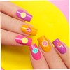 Vaguelly 2000pcs Fruit Slice Nail Art Stickers DIY Nail Decoration
