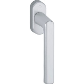 HOPPE Hamburg 11949302 Window Handle Anodised Aluminium Silver