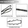 PRIOR FITNESS Yoga Straps Aerial Hammock Accessory Set, 2pcs Daisy