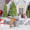 NINIPAPA Christmas Village Accessories Santa's Mailbox Village Town Pieces for