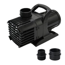 HALF OFF PONDS Submersible Water Pump, 4,000 GPH Pond Pump with 33FT Power Cord and 21FT Max Head, 276W Ultra Quiet Energy Efficient Pump for Koi Pond, Fountain, Waterfall, Water Garden, Skimmer