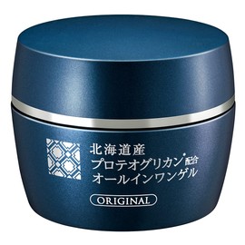 Hokkaido Proteoglycan Formulated All-in-One Gel, Transparent, Hali, Moisturizing, Fragrance-free, Paraben Free, Made in Japan, 3.2 oz (90 g)