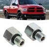 2 Pcs Turbo Oil Feed Line Connector Joint Turbine Supply
