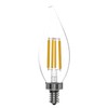 GE Ultra Bright LED Light Bulbs, 100W, Soft White Candle