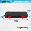 JEUCLEL 5PCS Magnetic Swivel Spark Plug Socket Set, 14mm Thin