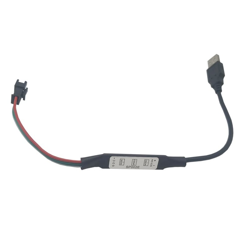 Vrabocry 3Key Mini USB SP002E Controller for WS2811 WS2812B SK6812RGB(NOT