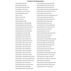 Tusk TriloBite® Tire 25x10-12 For CAN-AM Outlander Max 850 XT 2016-2024