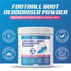 Football Boot Deodoriser Powder - Odour Eliminator & Freshener for