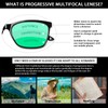 SIGVAN SIGVAN 5 Pack Progressive Multifocal Reading Glasses Blue Light