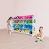 UNiPLAY Toy Organizer with 20 Removable Storage Bins, Multi-Bin Organizer