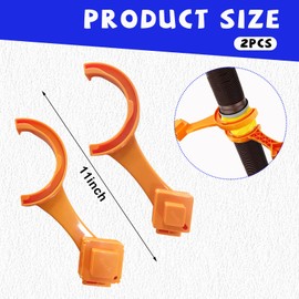 Ohleats 2 PCS RV Sewer Hose Wrench, Multi Purpose Fittings Wrench to Connect and Disconnect Sewer Hoses, Fits Most 3 Inch and 4 Inch Male/Female RV Sewer Caps, RV Accessories