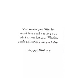 Popular Greetings Happy Birthday Mom Red Daisy Daisies Garden Flowers  Greeting Card