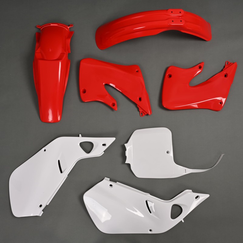 ECOTRIC Red Plastic Kit Bodywork Compatible With 1997 1998 1999