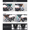 Grandios GD-ORIPDL Folding Pedal Set for Bicycles, Left & Right