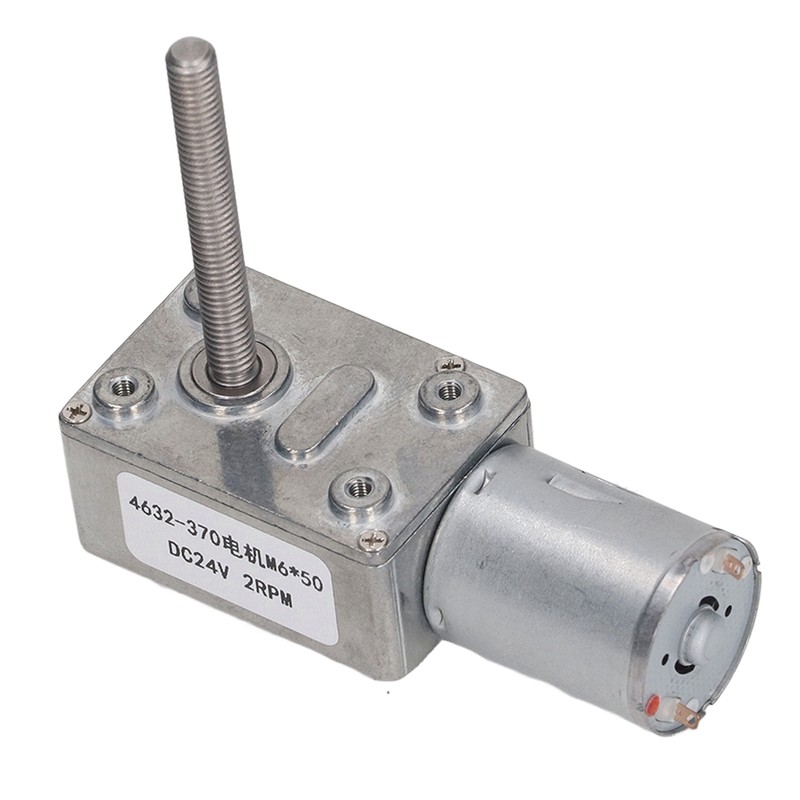 DC Reduction Motor Stable Low Noise Low Loss Lightweight Worm
