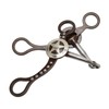 Hand Carved Antique Bronze Bit, Professional Stainless Steel Snaffle for