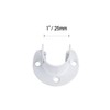 U Shape Shower Rod Holder 4pcs Curtain Rod Bracket Stainless