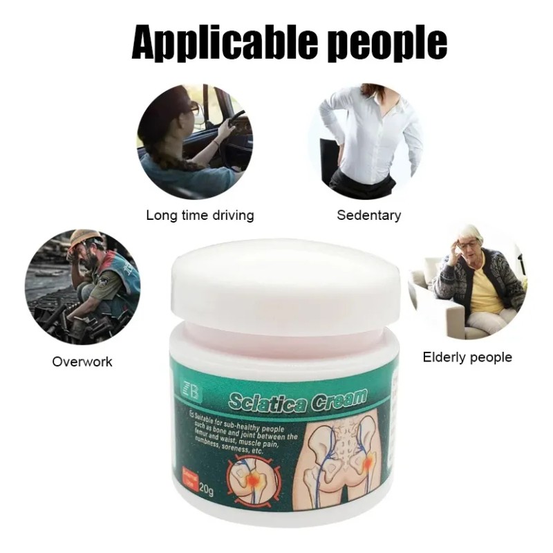 Pomada Para Alivio Dolor Nervio Ciatica Neutra