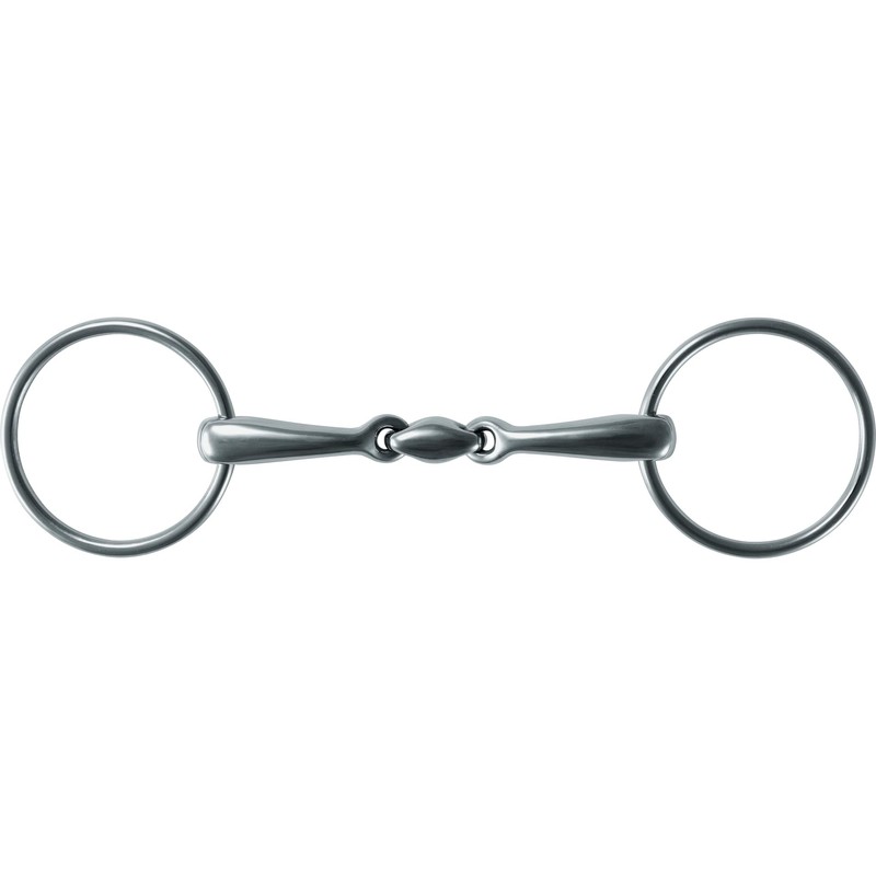 Stübben Loose-Ring-Snaffle Double-Broken 2222 - 6 - 15,0cm