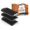 Yukon Glory SEAR 'N SERVE Cast Iron Grill Pan Set
