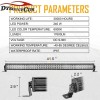 DY Fit 14+ Jeep Cherokee KL 42''Curved LED Light Bar+No