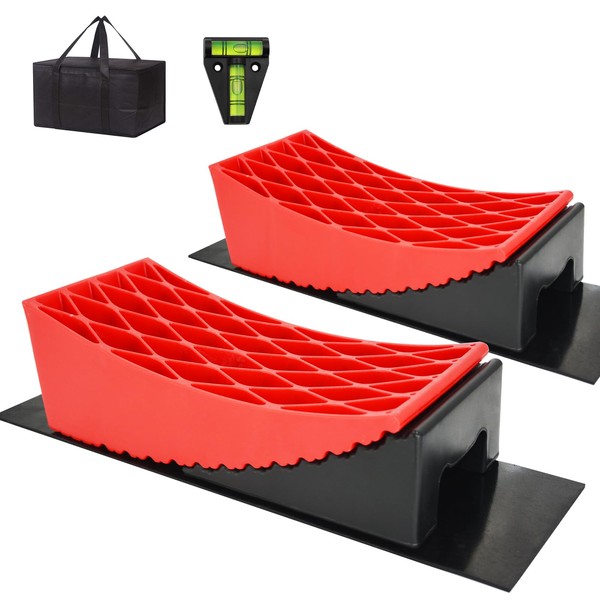 GTYORUS RV Leveling Blocks - 2 Packs Camper Leveling Blocks