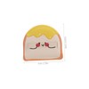 Outanaya Cute Toast Shape Makeup Powder Puff Soft Setting Powder