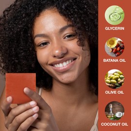 STAR CARE Batana Soap 3.5oz (100g) – Natural Moisturizing Bar with Pure Batana Oil – For Hair Growth, Skin Hydration & Anti-Aging – Organic Soap for All Skin Types