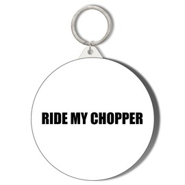 Gift Insanity RIDE MY CHOPPER SHORT CHAIN KEYRING BOTTLE OPENER