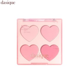 DASIQUE Blending Mood Cheek 10.4g [Sweet Heart Collection], Color:14 Love Heart
