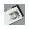 Cuaderno Dibujo Diario Libreta Sketchbook Pinturas 44 Hojas Color Negro