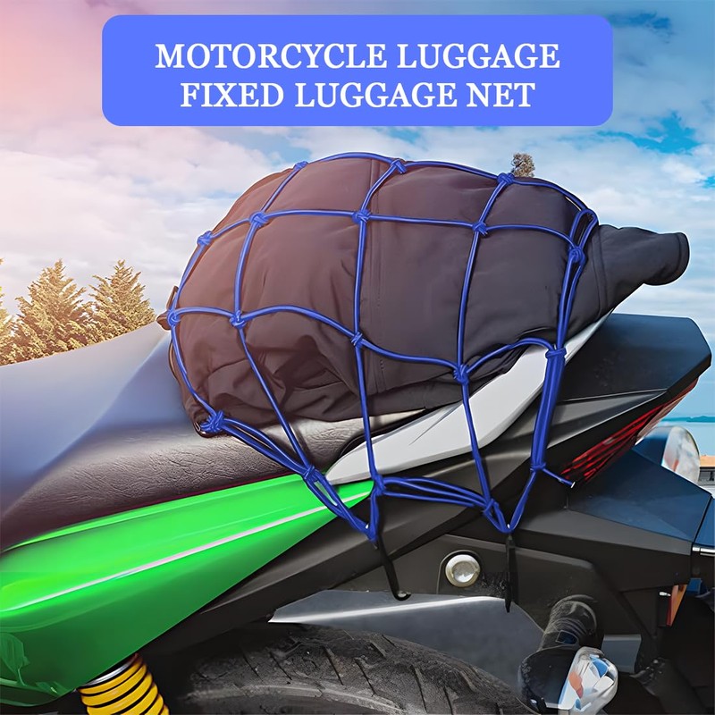 25 x 25 cm Elastic Bungee Luggage Cargo Net with