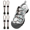 NDTEZUGT 2 Pairs Elastic No Tie Shoe Laces Replacement Laces