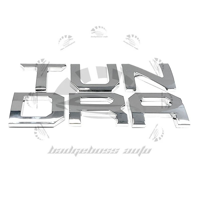 Unbranded 2022-2025 Gloss Chrome Front Emblem For TUNDRA Grill Bumper