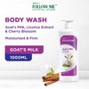 Follow Me Body Wash 1000ml (Goat's Milk)