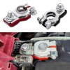 2PCS Battery Terminal Connector, Positive & Negative Auto Battery Cable