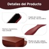 5 Piezas Cepillo Cerdas de Jabalí Unisexo, Cerdas Naturales