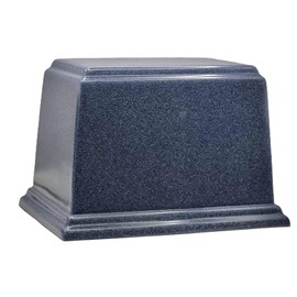 At Peace Memorials Ark Cultured Marble Cremation Oversized, (Wedgewood) 300 CI TSA Approved Made in The USA