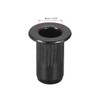 TA-VIGOR 50Pcs M4 Rivet Nuts, Carbon Steel Zinc-Plated Knurled Flat