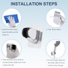 Shower Head Holder, Strong Adhesive and Waterproof Shower Head Holder