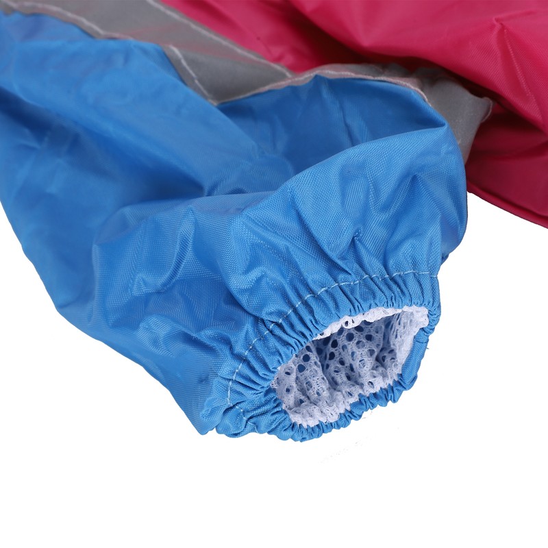 Pet Raincoat Waterproof Dog Coat Jacket with Reflective Strip Breathable