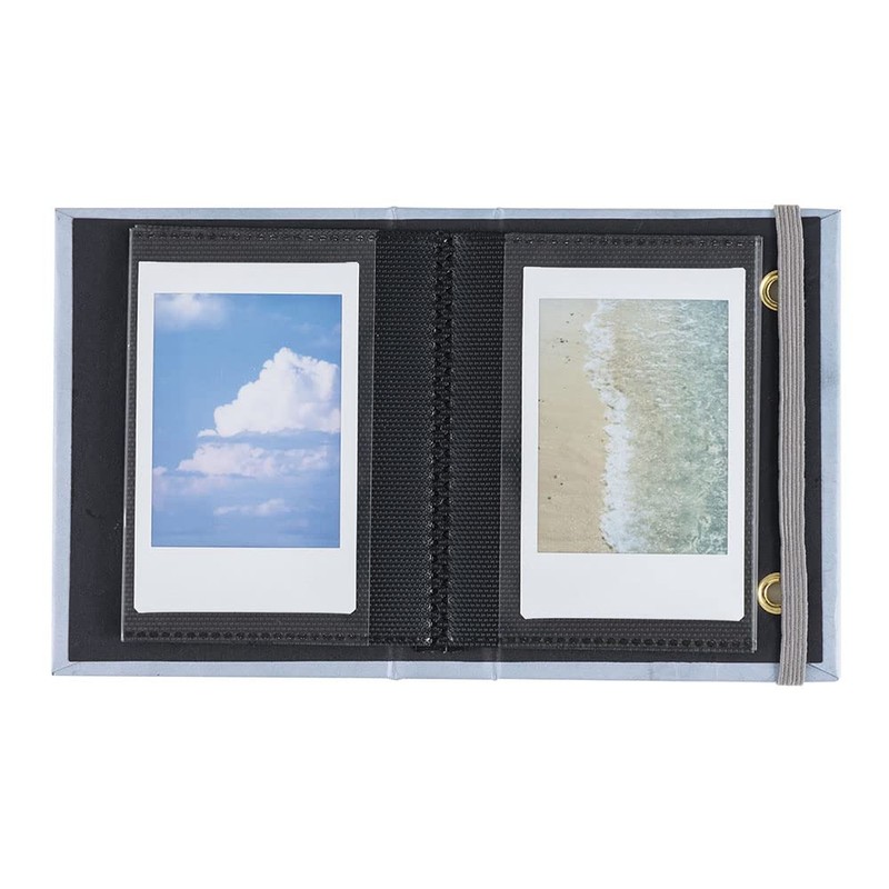 Nakabayashi Pocket Album for Instax, Welding Type/Card・Instax Size・1-Tier Pocket, Blue