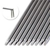 Gasea 10pcs 150mm 1/4" Hex Shank Long Magnetic Square Head