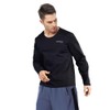 REEDBEEK Men's Sauna Suit Long Sleeve Waist Trainer Heat Trapping