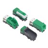 4 Pcs Garbage Truck Toy 1/32 Scale Inertial Drive Sanitation
