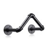 BDJSN Industrial Style Hose Holder, Wall Mounted Water Pipe Storage