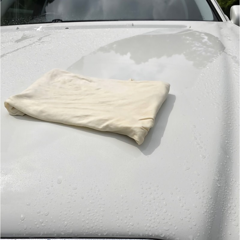 urban field Natural Chamois Leather Car Wash, Artificial Supercloth, Multiple