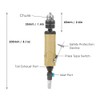 3 8 Straight Pneumatic Drill 22000rpm Air Power Drill High