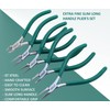 Exeton Jewelry Making Pliers Set, Professional Craft Pliers Tools, Green,