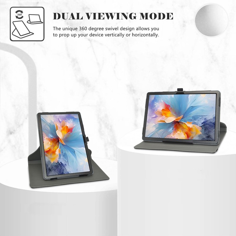 LiuShan Rotating Case for Blackview Tab 16 Pro, 360° Rotating